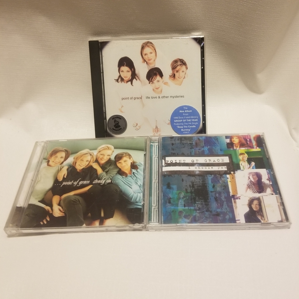 3 Point of Grace cds, 2 w GUC cases
